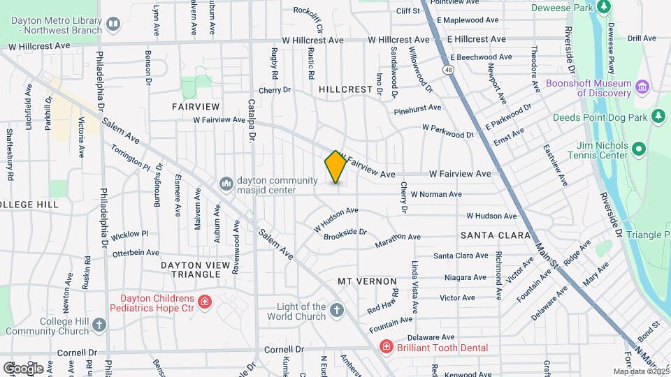 501 W Norman Ave Mapa y Detalles de la Ubicación