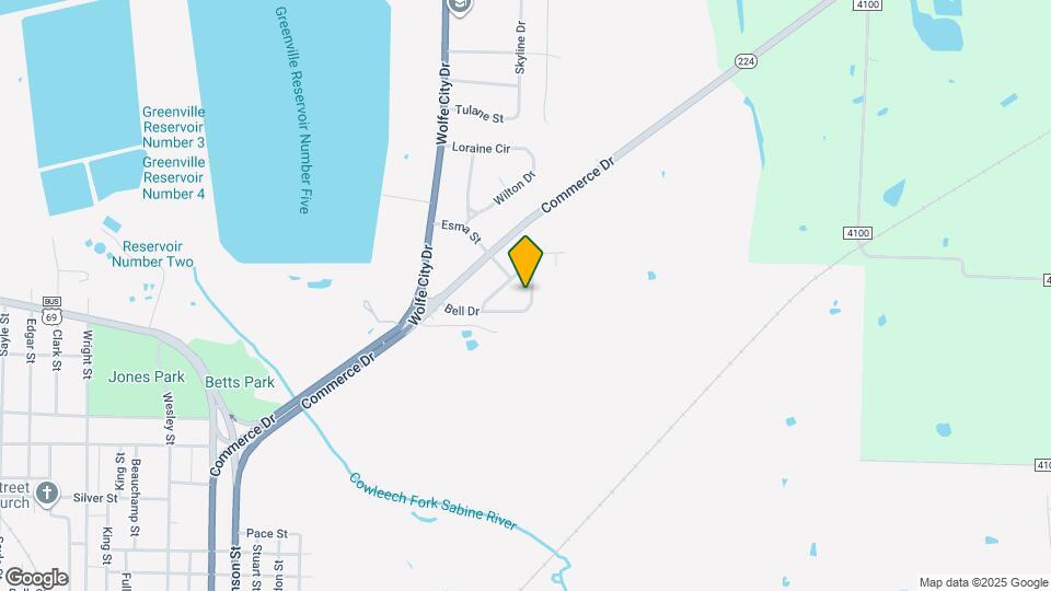 1103 Bell Dr Map and Location Details