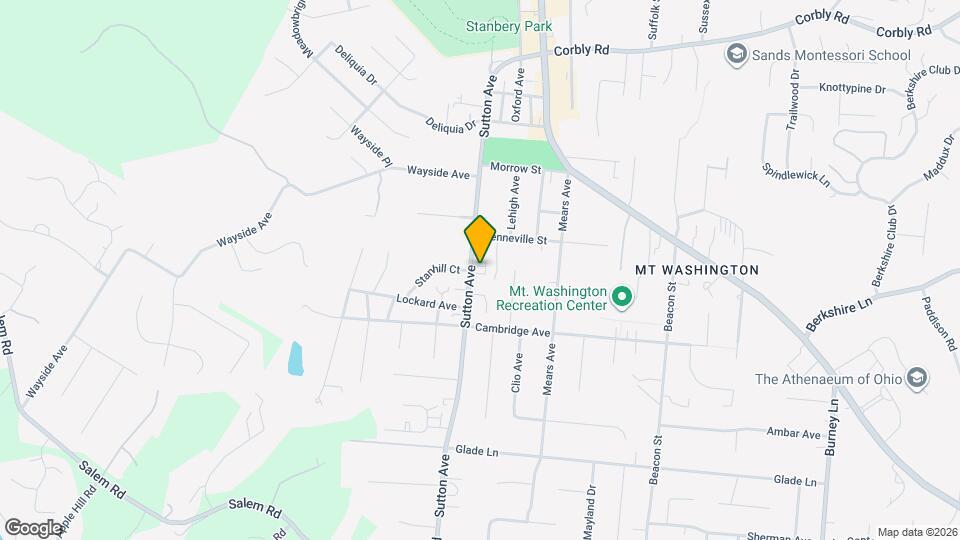 1804 Sutton Ave, Unit 20 Map and Location Details