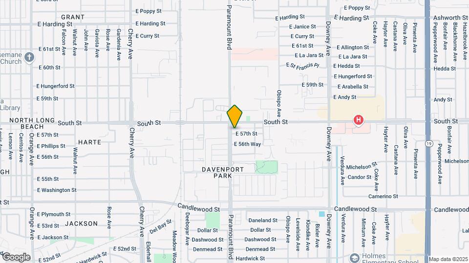 2703 E 57th St Map and Location Details