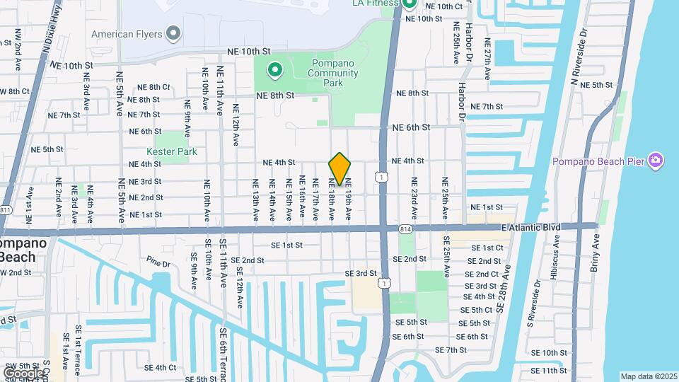 1809 NE 2nd St Mapa y Detalles de la Ubicación