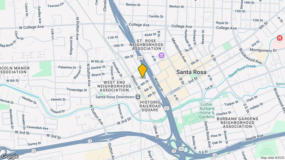 521 Davis St Mapa y Detalles de la Ubicación