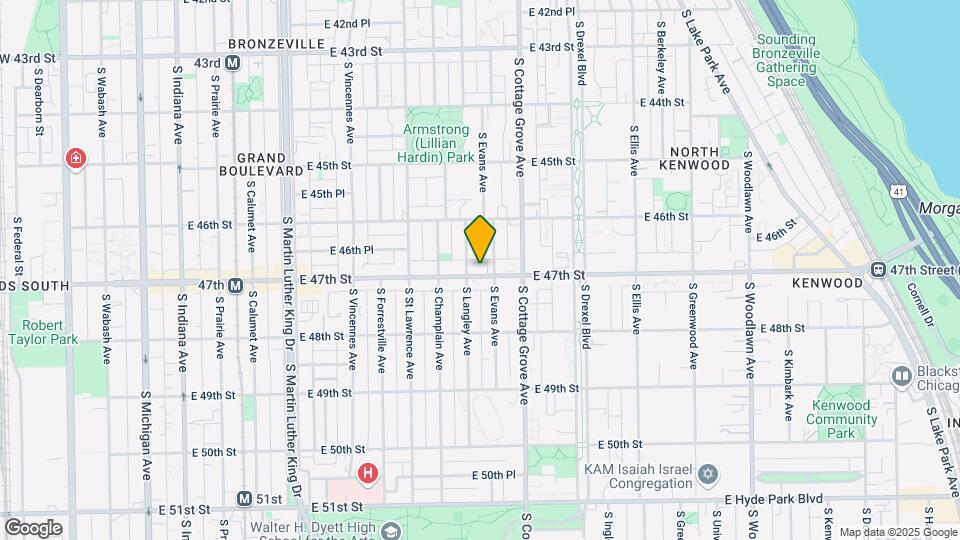 710-712 E 47th St Mapa y Detalles de la Ubicación