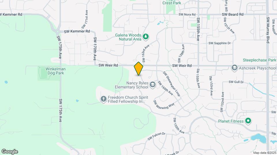 10175 SW Redwing Terrace Map and Location Details