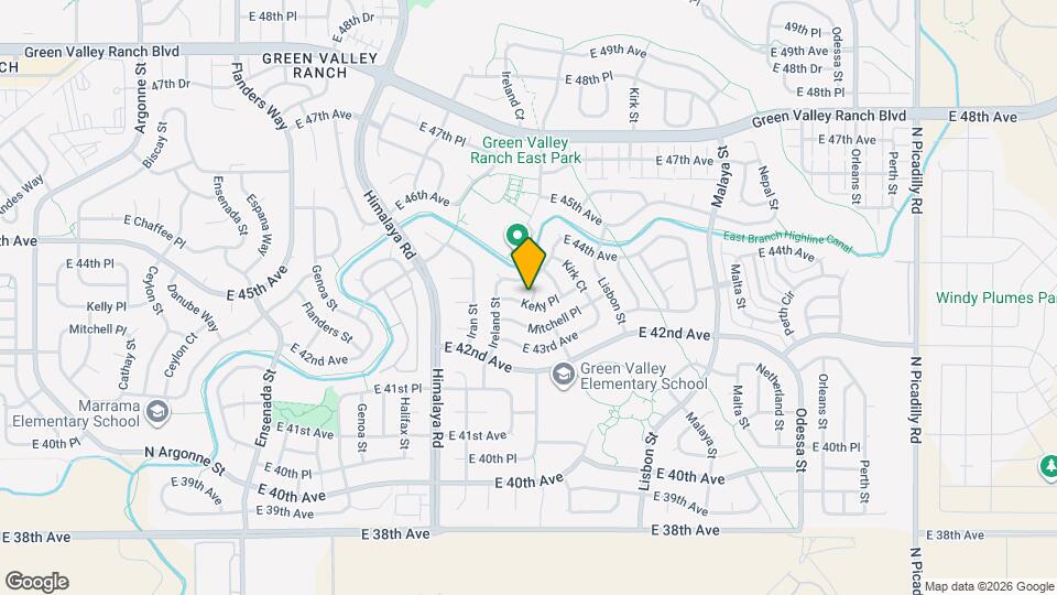 4363 Jebel St Map and Location Details