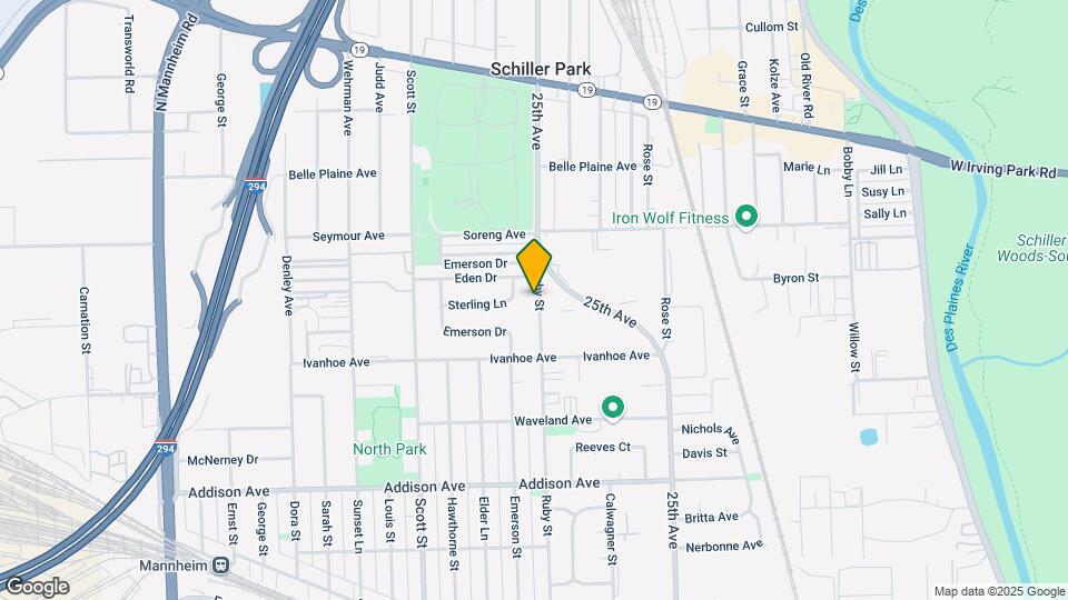 3882 Ruby St Map and Location Details