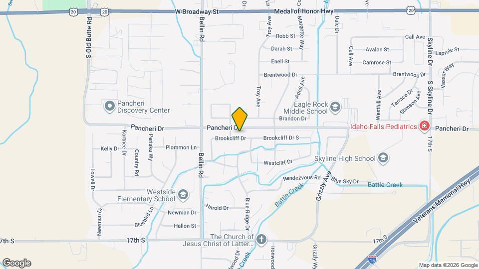 2434 Brookcliff Dr Map and Location Details