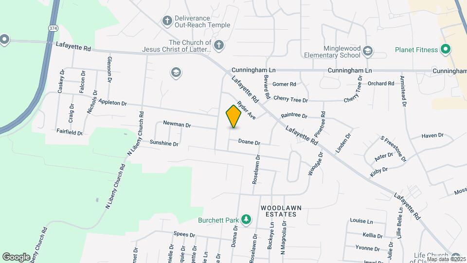 423 Cook Dr Map and Location Details