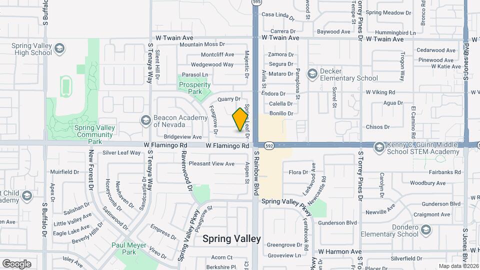 6970 Starwood Dr Map and Location Details