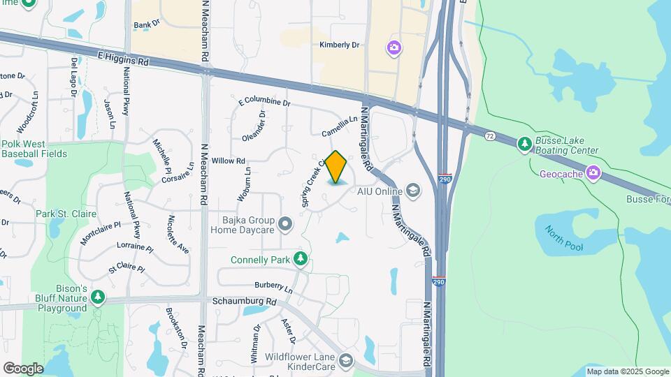 312 Spring Creek Cir Map and Location Details