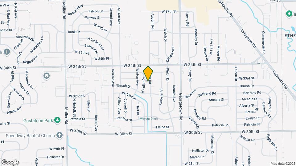 3238 Auburn Rd Map and Location Details