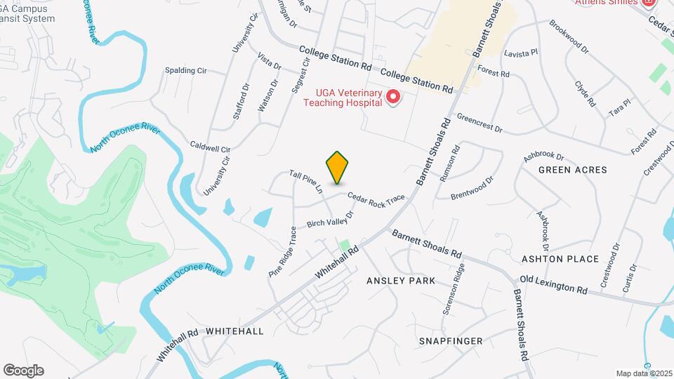 160 Cedar Rock Trace Map and Location Details