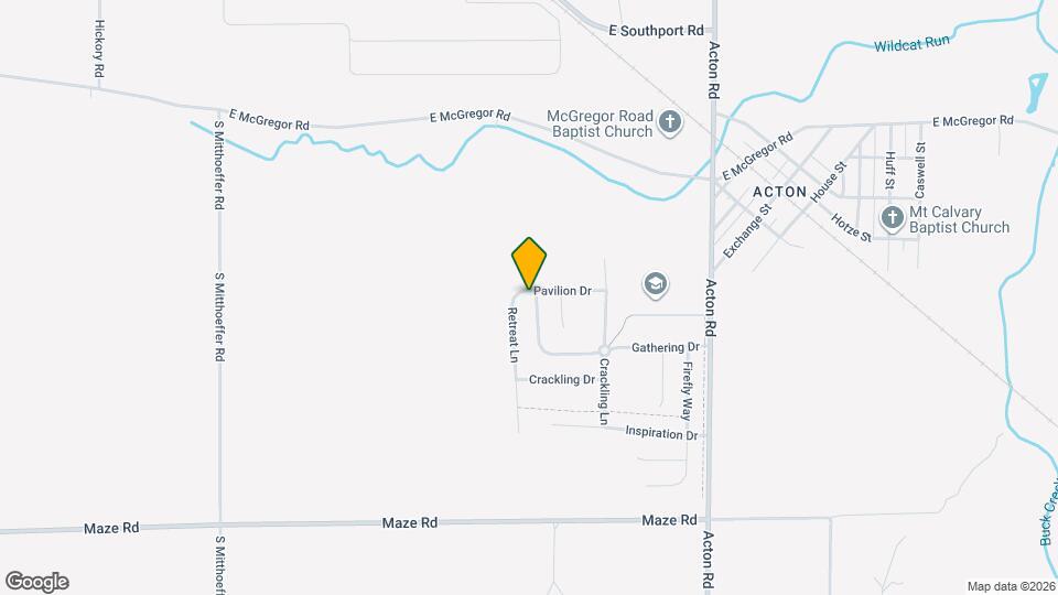 8018 Gathering Ln Mapa y Detalles de la Ubicación