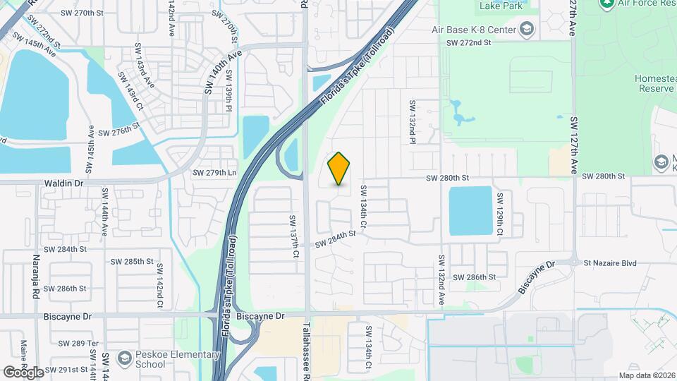 28003 SW 135th Ave Map and Location Details