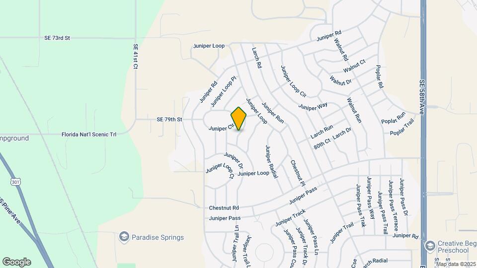 13 Juniper Loop Run Map and Location Details
