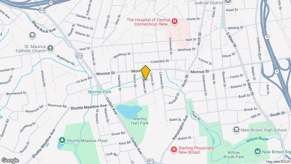 44 Brooklawn St Map and Location Details