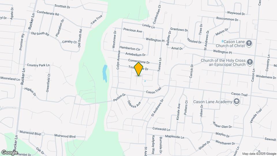 1711 Bellamy Ln Map and Location Details