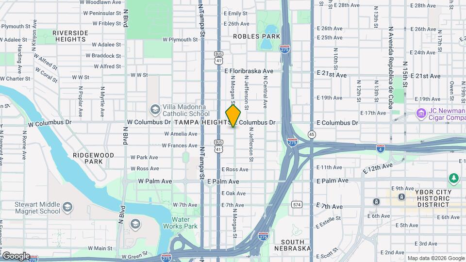 2404 N Morgan St Map and Location Details
