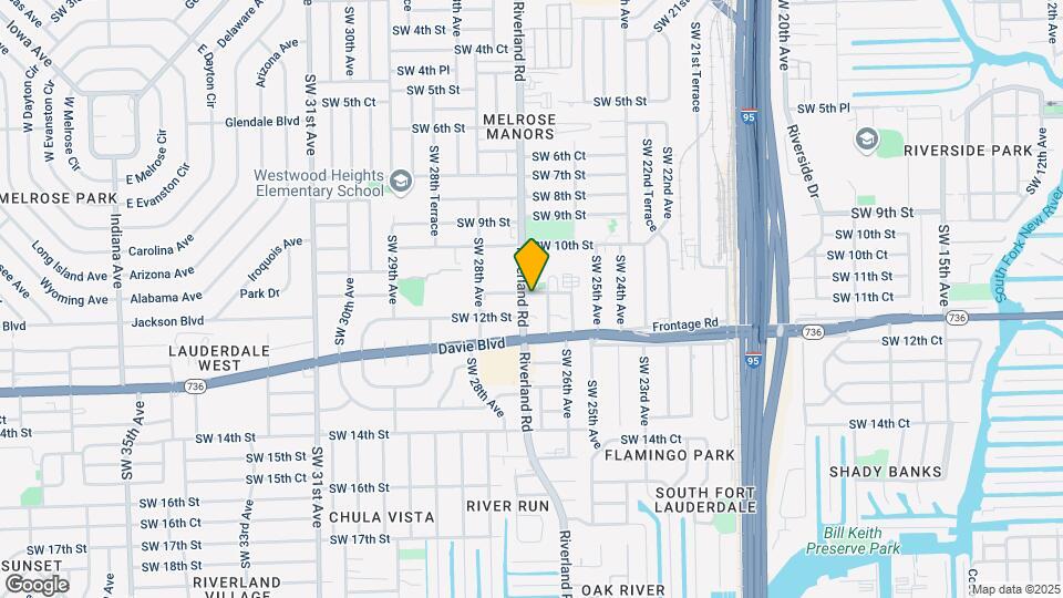 2640 SW 11th Ct Mapa y Detalles de la Ubicación