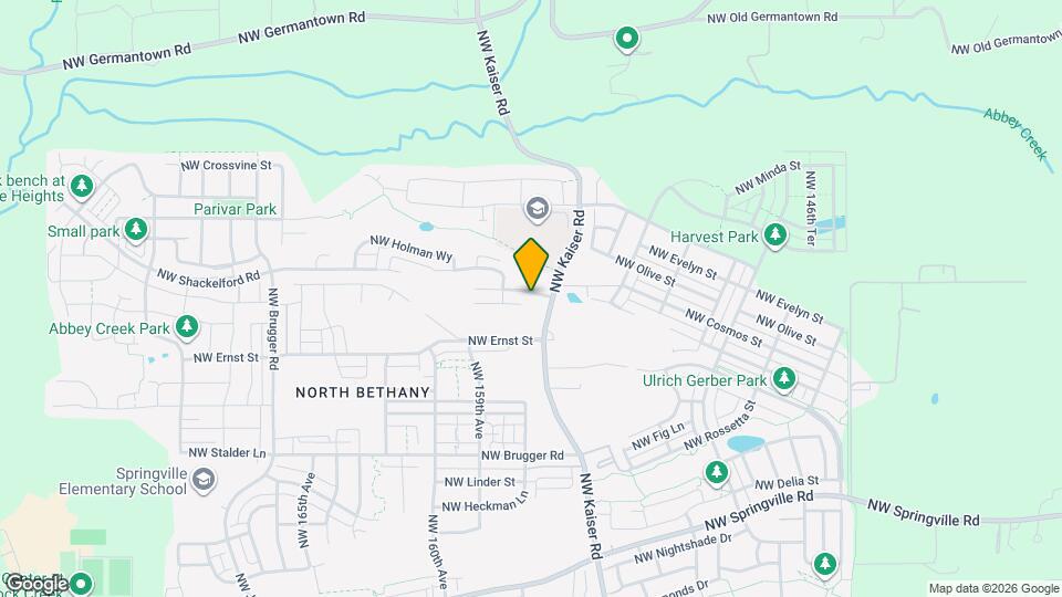 15676 NW Raywood Ln Mapa y Detalles de la Ubicación