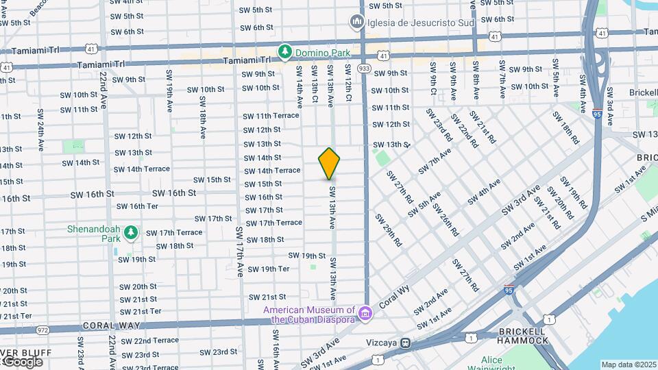 1508 SW 13th Ave Map and Location Details