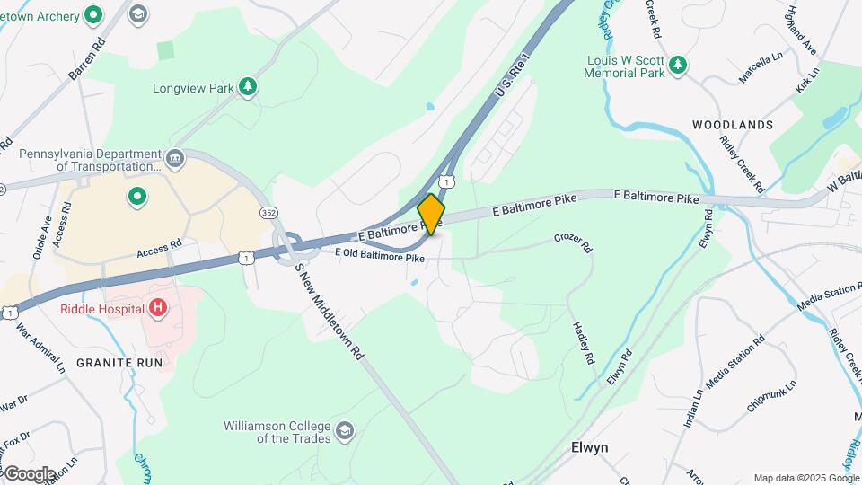 79 E Old Baltimore Pike Map and Location Details