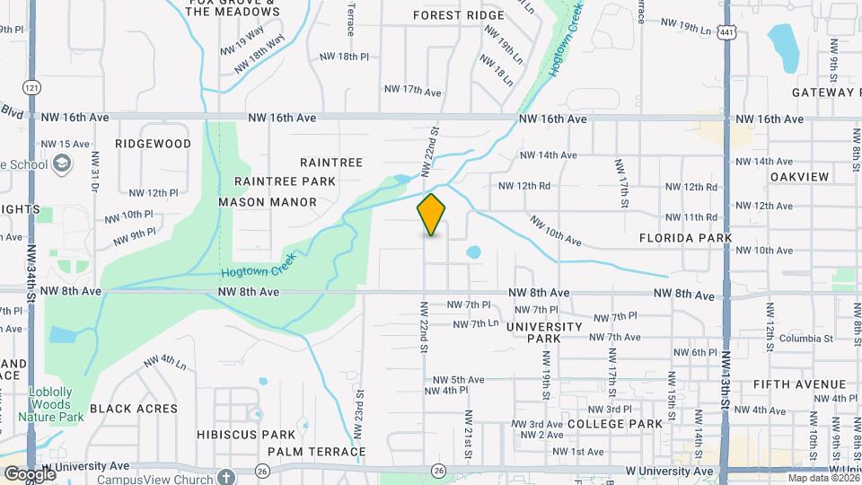 929 NW 22nd St Map and Location Details