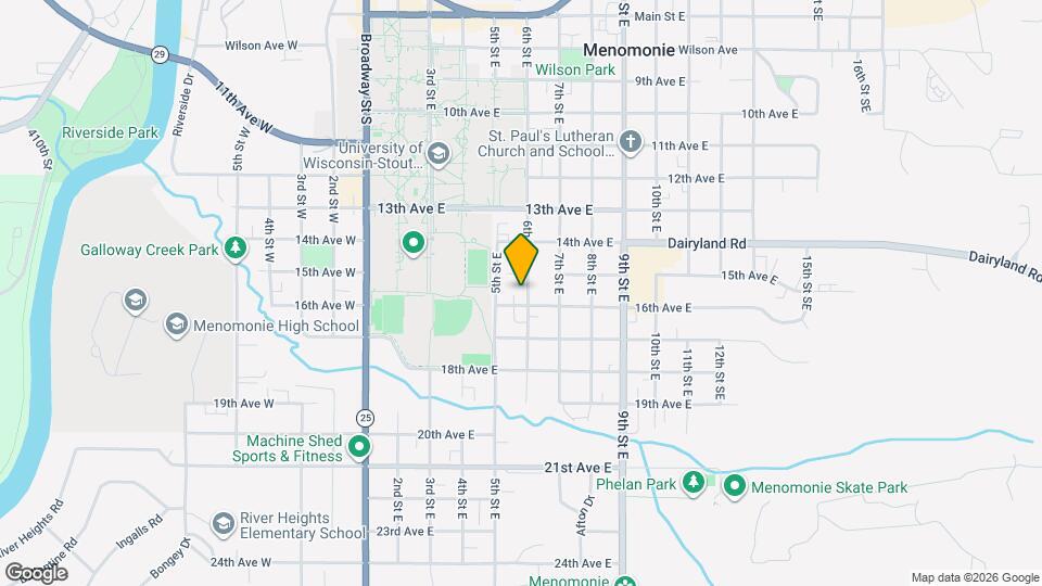1515 6th St E Map and Location Details