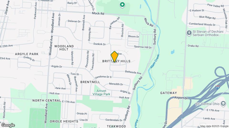 2464 Queenswood Dr Map and Location Details