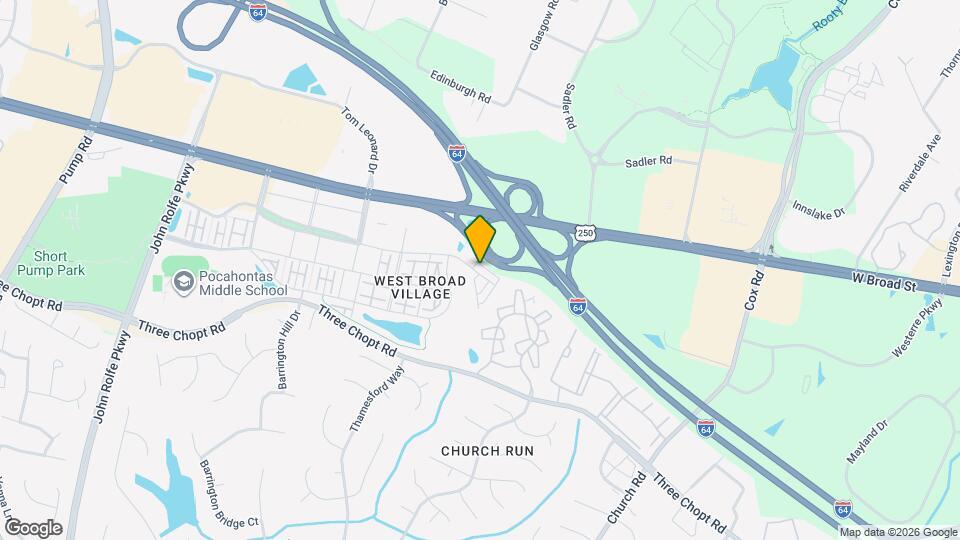 1724 Old Brick Rd Map and Location Details