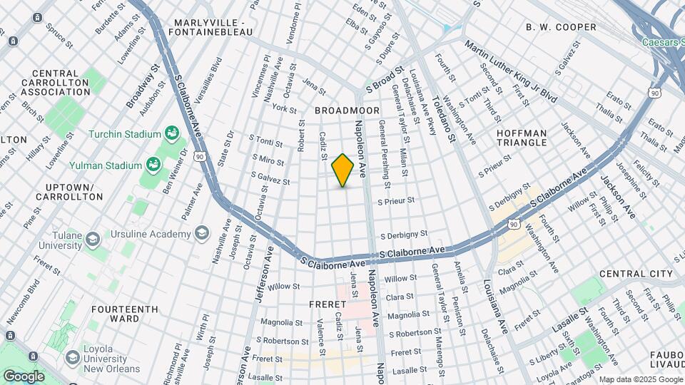 3350 Jena St Map and Location Details