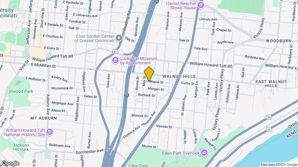 2413 Kenton St Map and Location Details