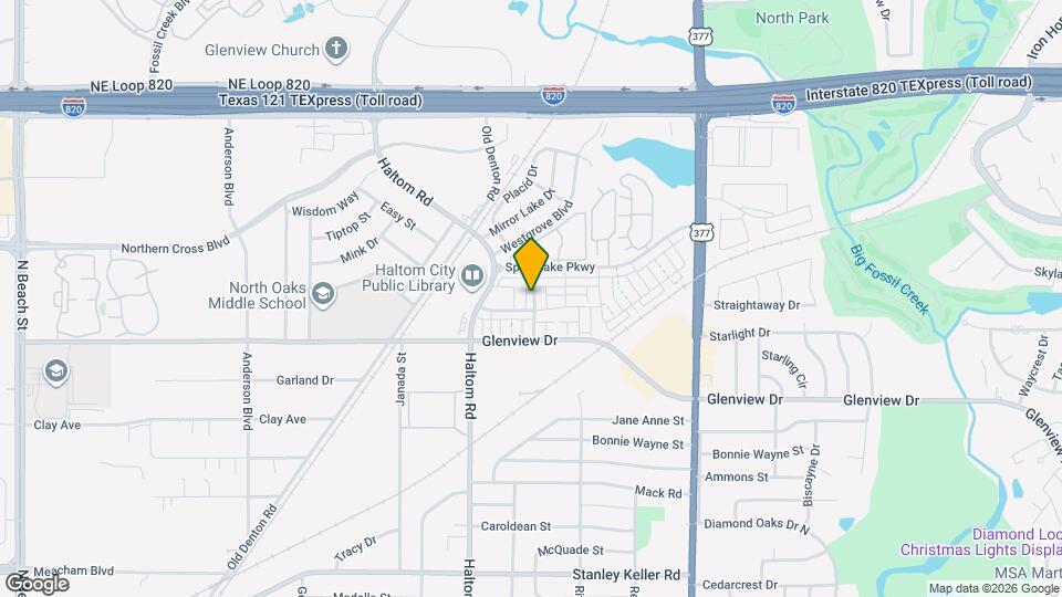 4807 Alliance St Map and Location Details