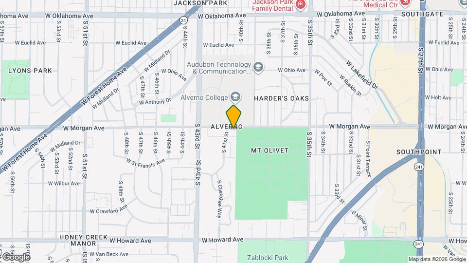 4017 W Morgan Ave, Unit 2 Map and Location Details
