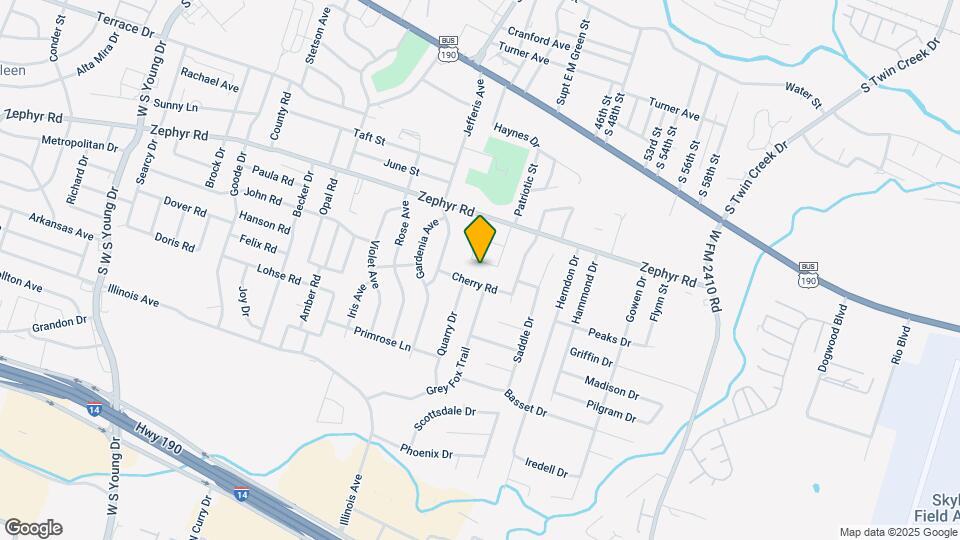 1404 Dugger Cir Map and Location Details