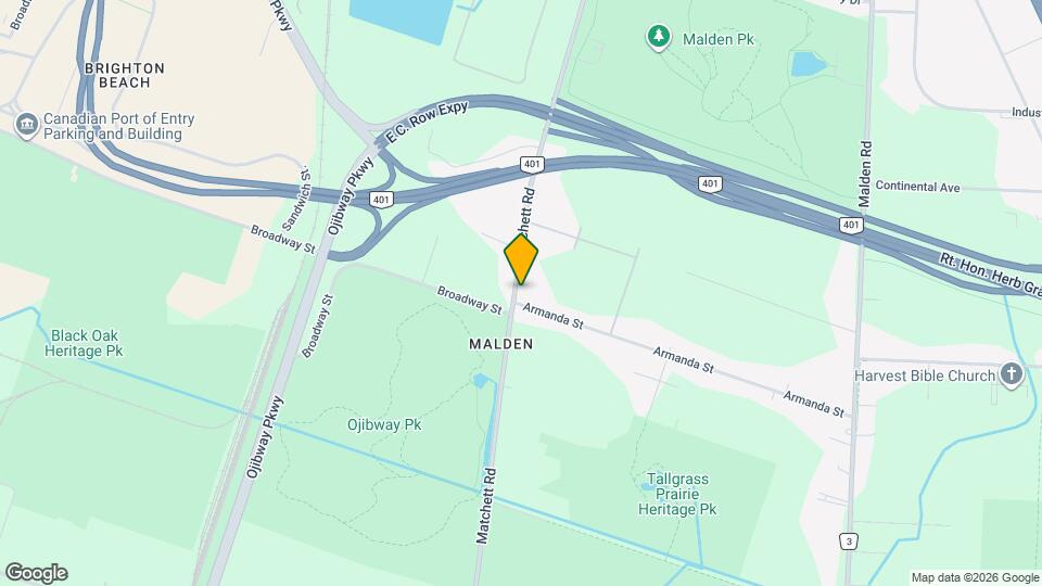 4861 Matchett Rd Map and Location Details