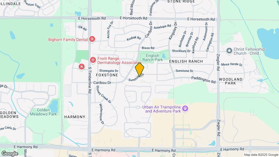 2455 Sunstone Drive Map and Location Details