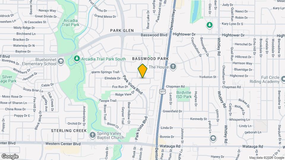 5548 Spring Ridge Dr Map and Location Details