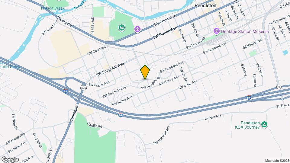 1302 SW Goodwin Ln Map and Location Details