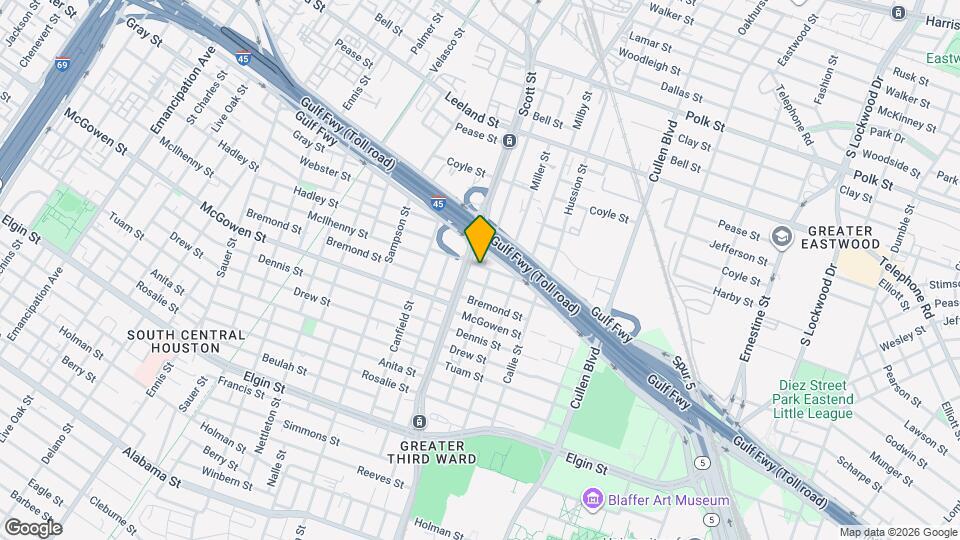 3514 Hadley St Map and Location Details