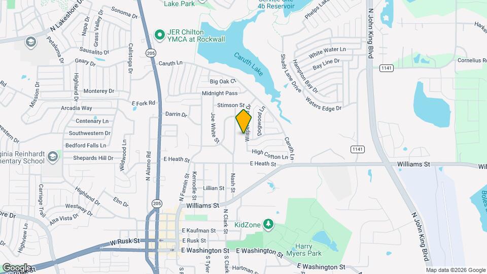 913 Wisperwood Dr Map and Location Details