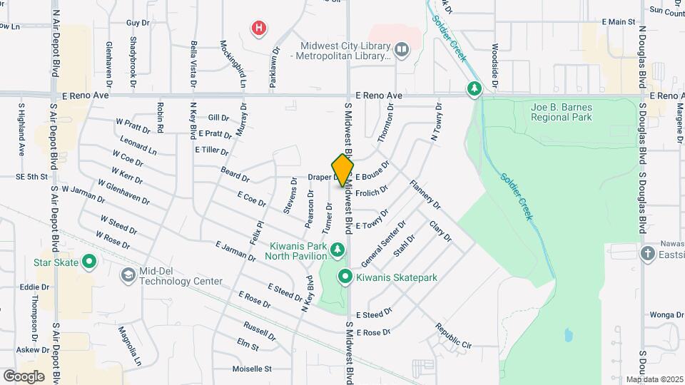 517 S Midwest Blvd Map and Location Details