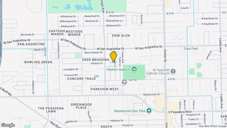 2518 Henderson Ln Map and Location Details