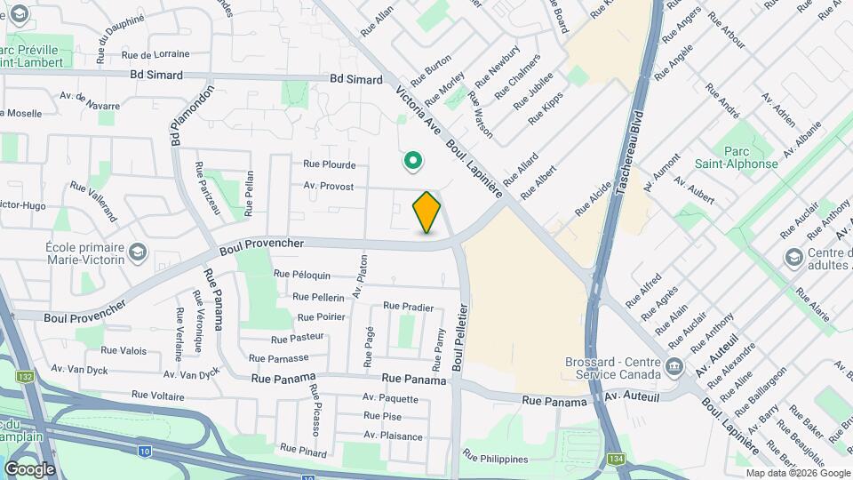 1490 Provencher Boul Map and Location Details