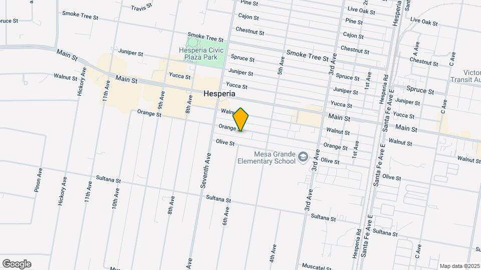 15999 Orange St Map and Location Details