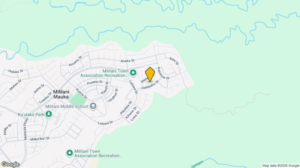 95-1021-1021 Ho'Ama St Map and Location Details