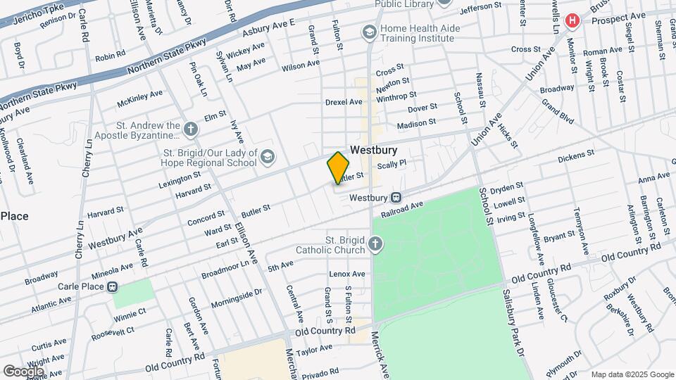 208 Orchard St Map and Location Details