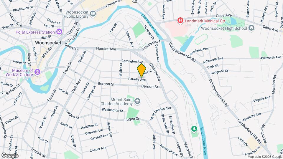 332 Paradis Ave Mapa y Detalles de la Ubicación