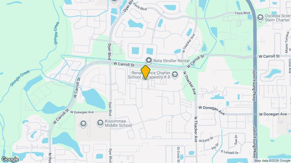 2804 Cello Ln Map and Location Details