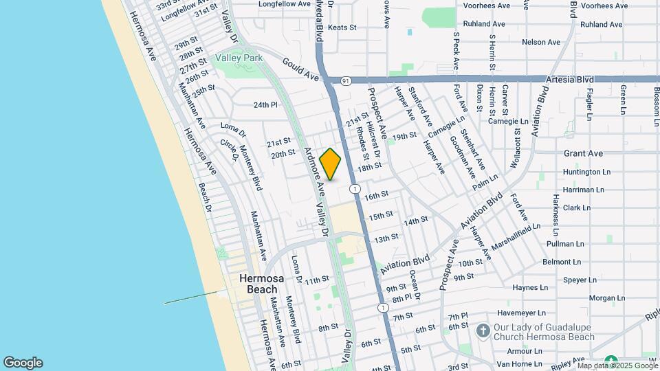 1720 Ardmore Ave Mapa y Detalles de la Ubicación